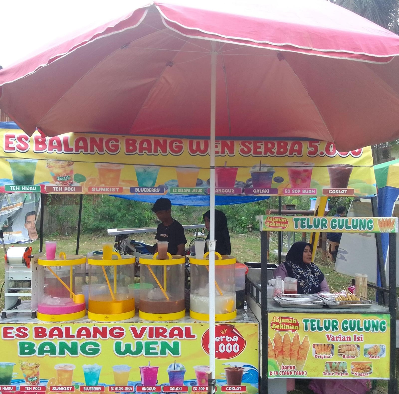 Es Balang Bang Wen Catat Omzet Rp9 Juta per Bulan