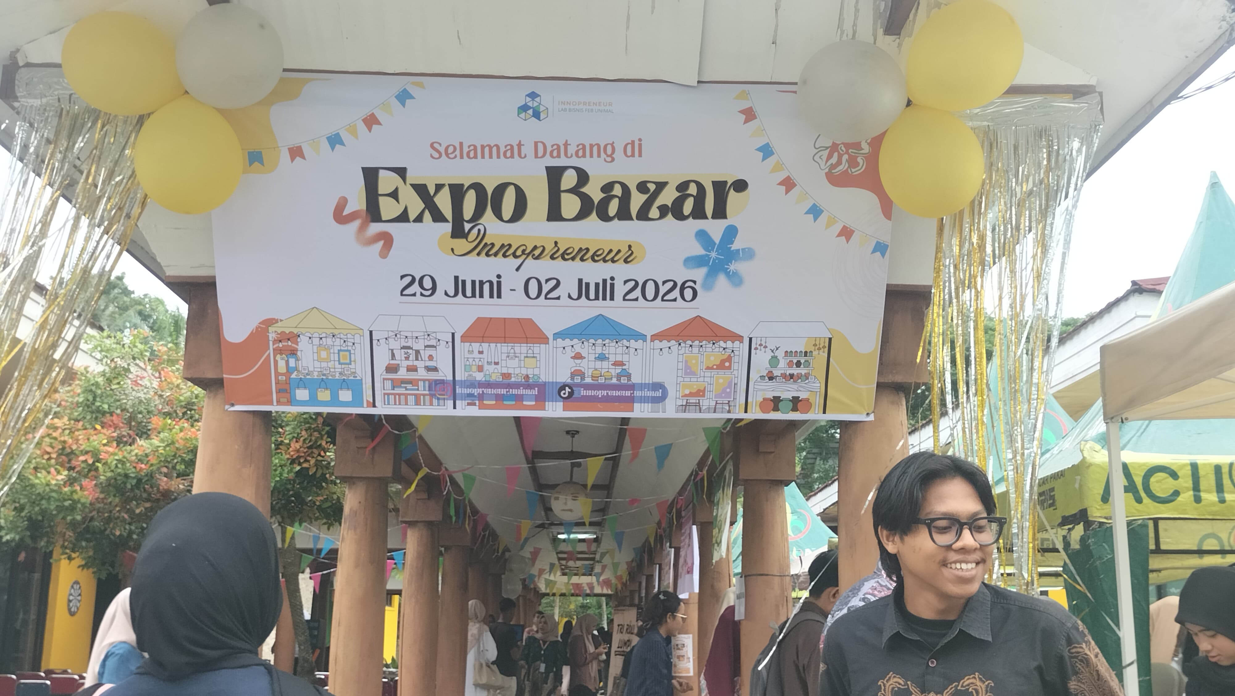 Bangkitkan Jiwa Entrepreneur Muda, FEB Unimal Gelar Expo Bazar Innopreneur