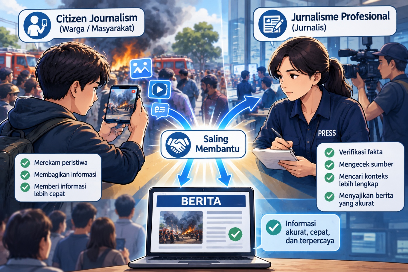 Krisis Informasi Digital, Peran Jurnalis Profesional Dinilai Tetap Vital