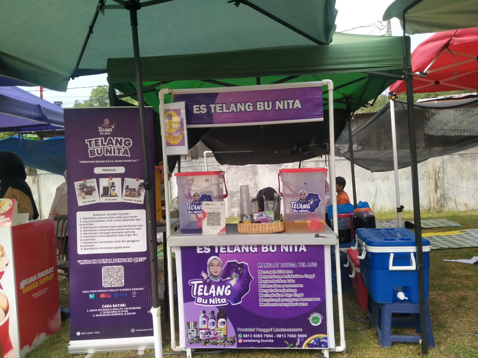 Berawal dari Bunga Telang, Kini Meraup Untung hingga Rp15 Juta