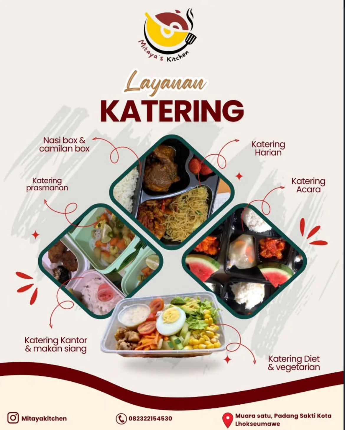 Mitaya Kitchen, Usaha Catering Alumni Unimal Raup Peluang dari Kebutuhan Mahasiswa Perantauan