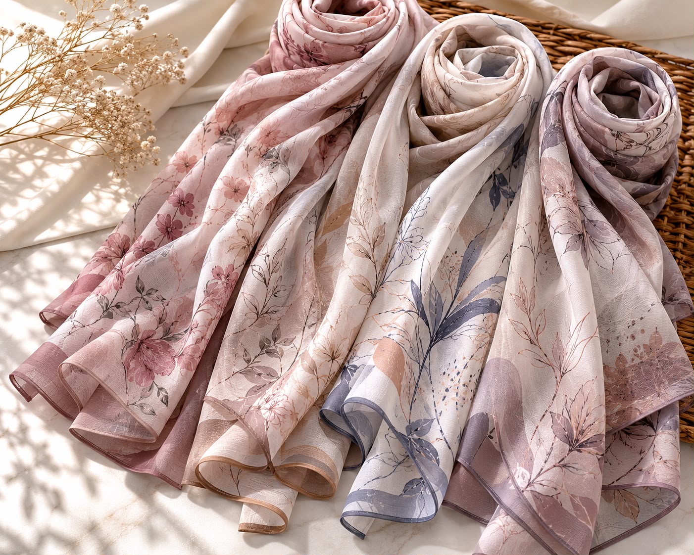 Hijab Viscose Bermotif Kian diminati Kalangan Gen Z